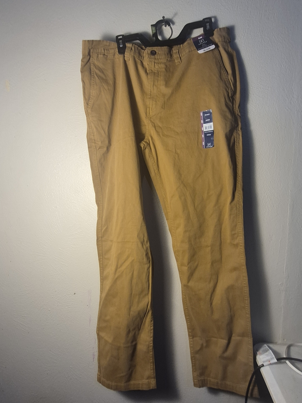 Men's Classic Straight Chino Pants - Tan